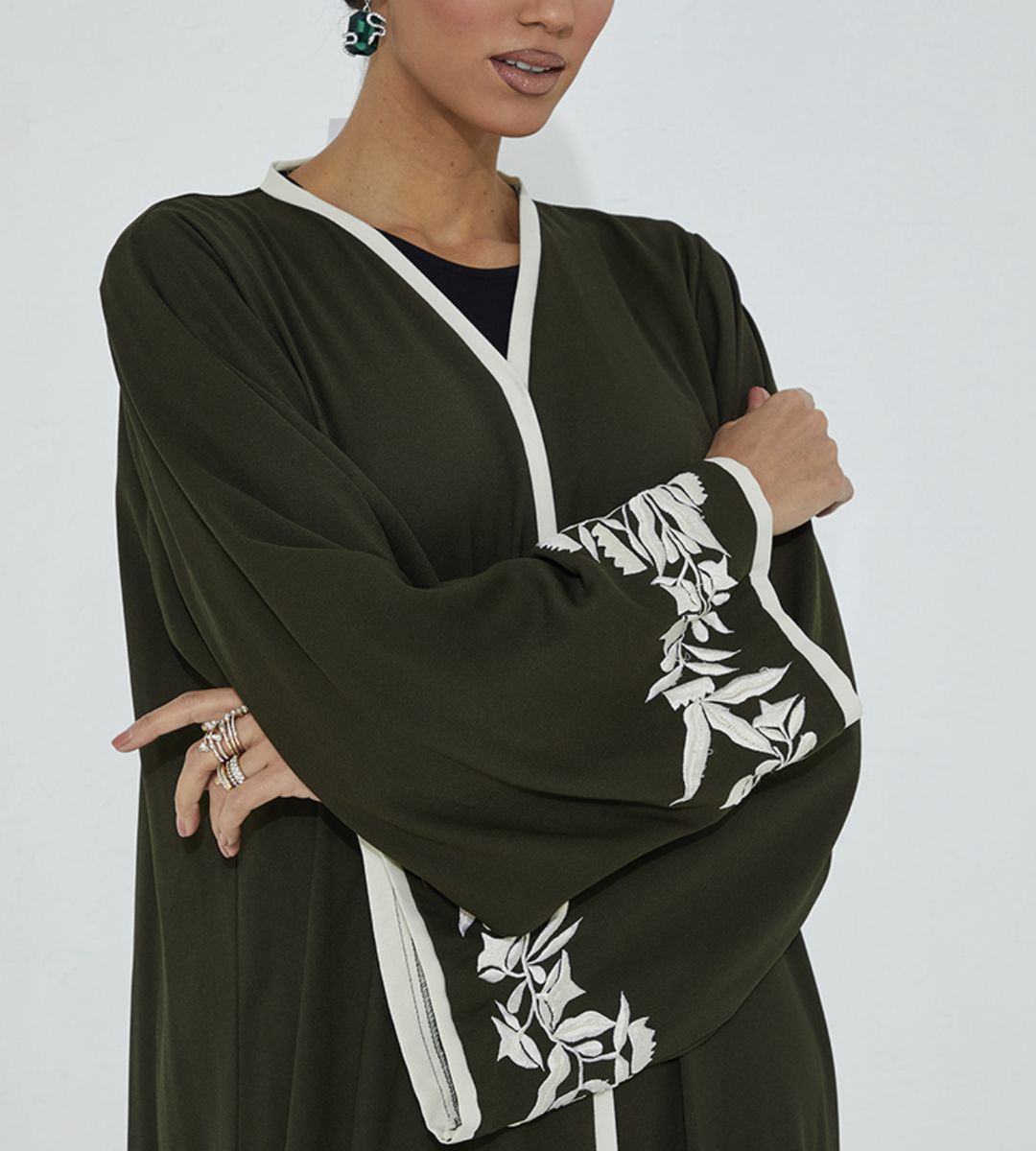 Rosette Abaya - Women's Abayas 2