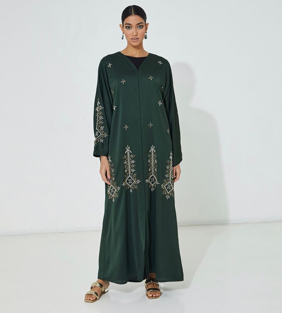 Rosette Abaya - Women's Abayas 1