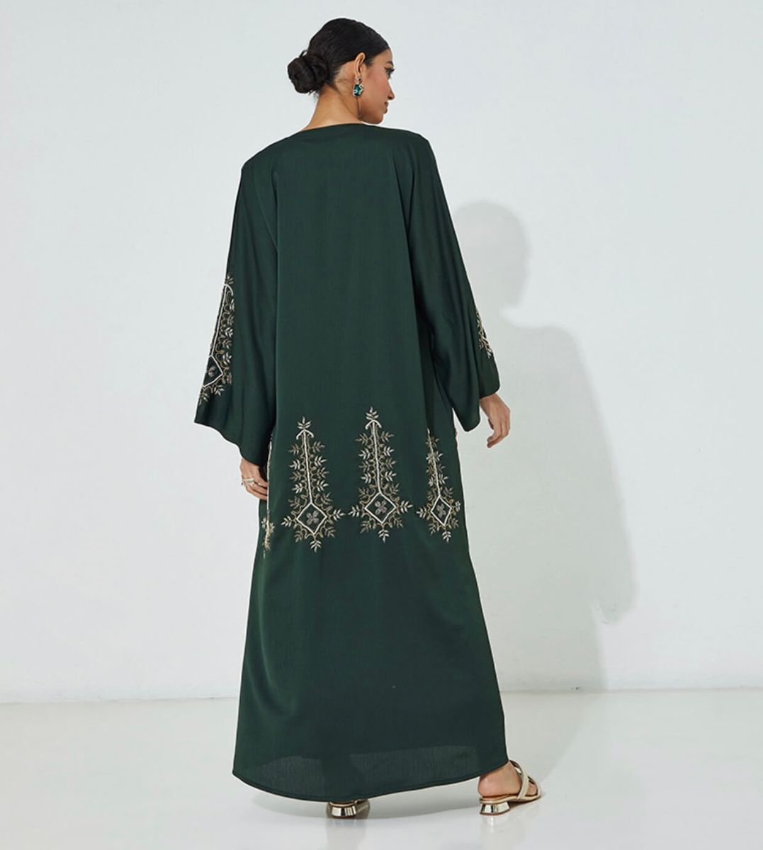 Rosette Abaya - Women's Abayas 2