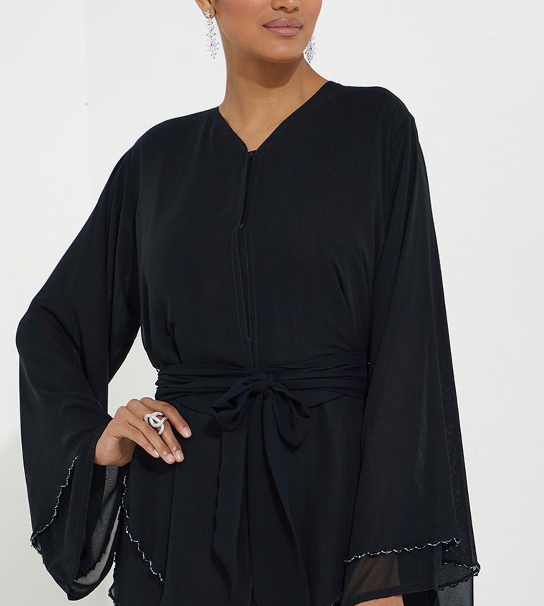 Rosette Abaya - Women's Abayas 1