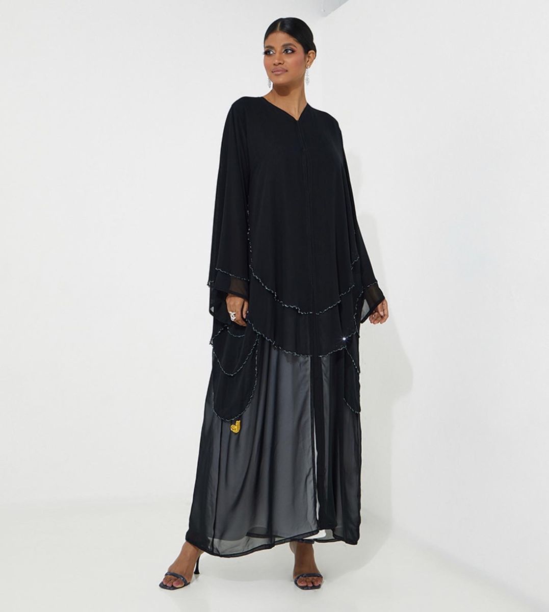 Rosette Abaya - Women's Abayas 2