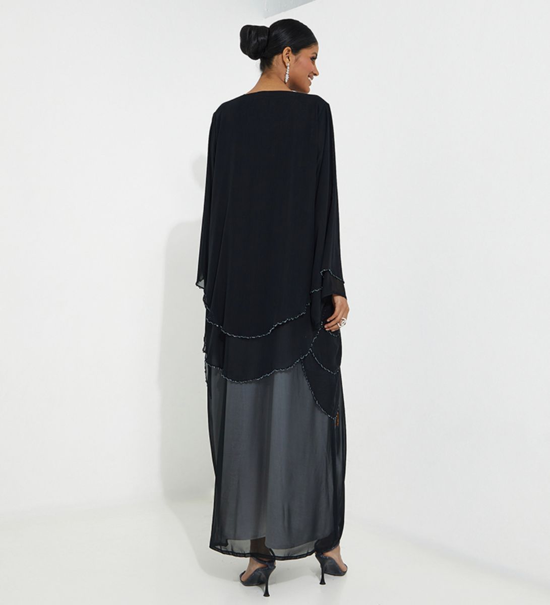 Rosette Abaya - Women's Abayas 3