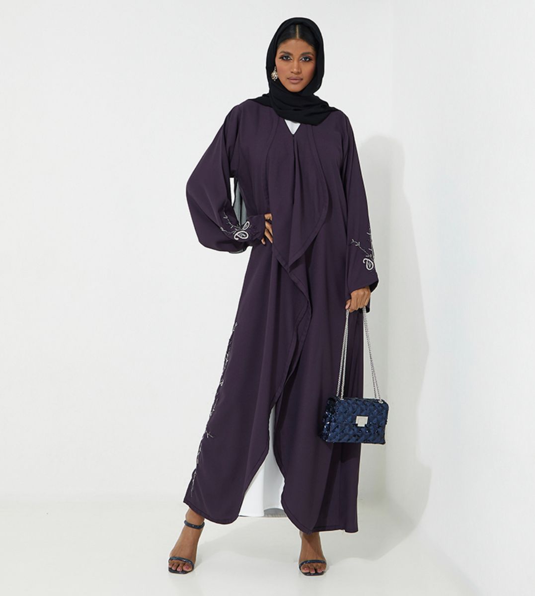 Rosette Abaya - Women's Abayas 1