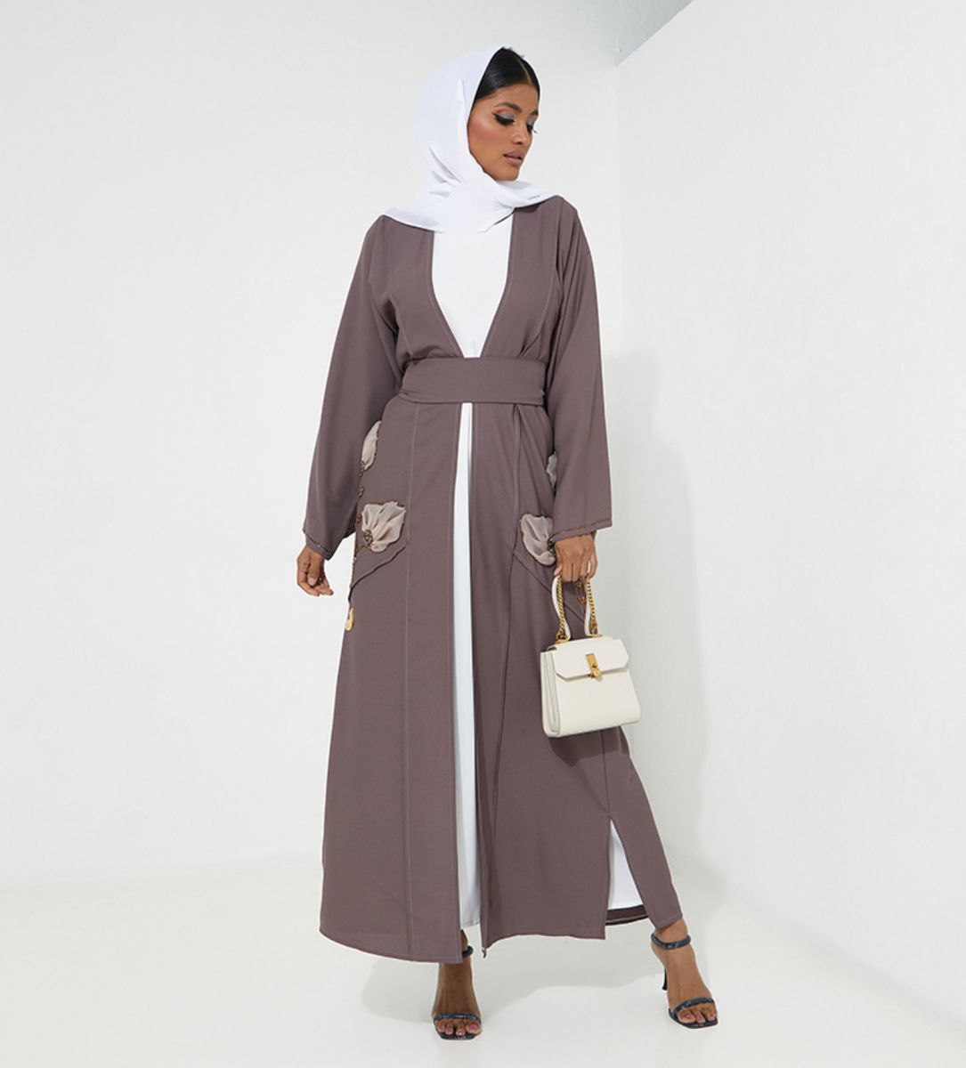 Rosette Abaya - Women's Abayas 1