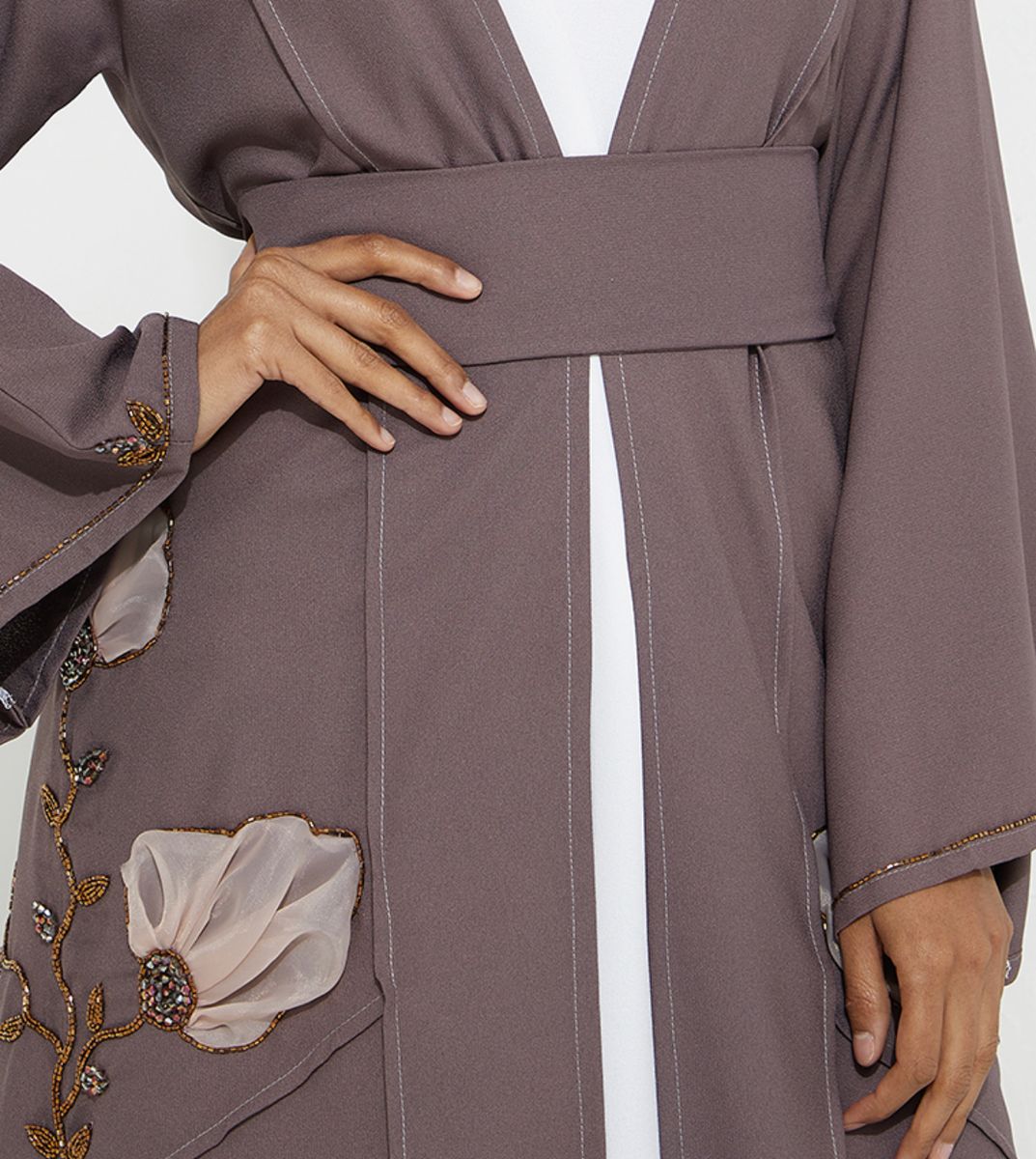Rosette Abaya - Women's Abayas 2
