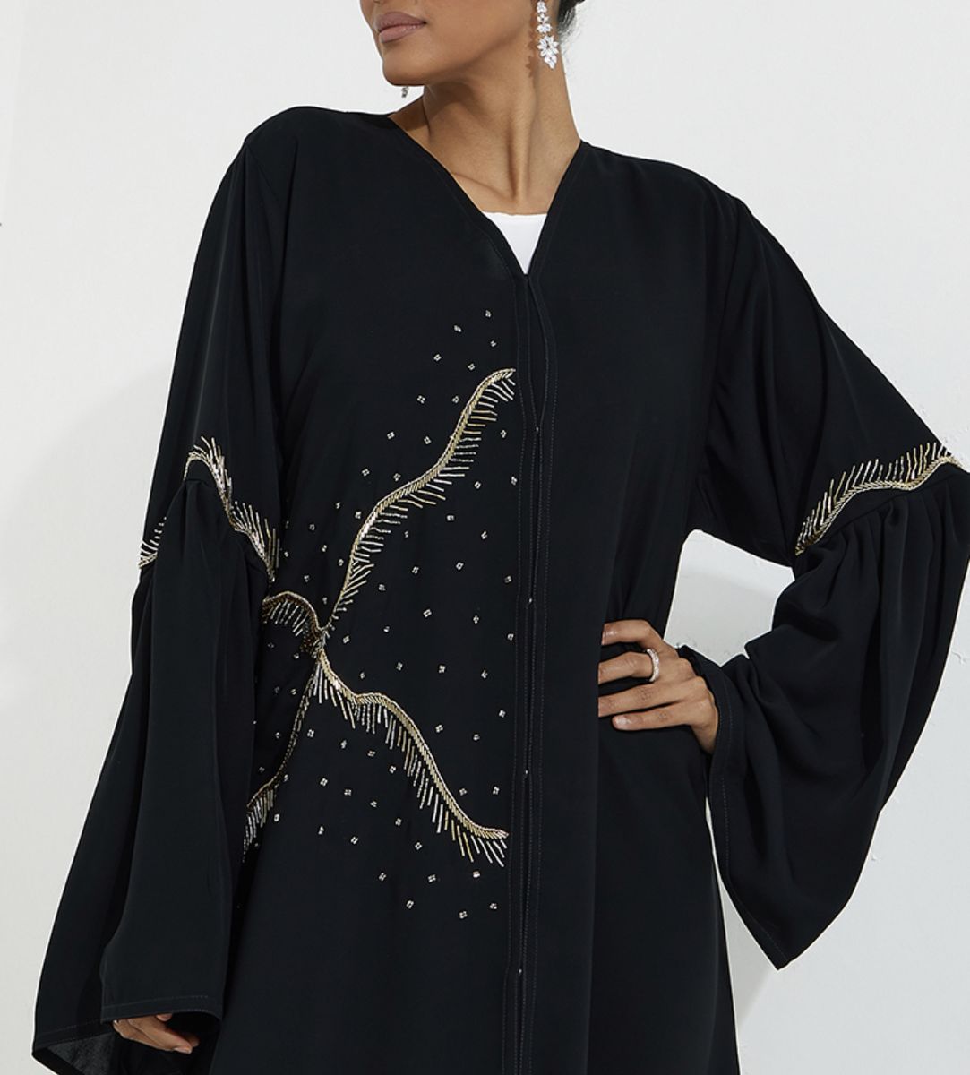 Rosette Abaya - Women's Abayas 1