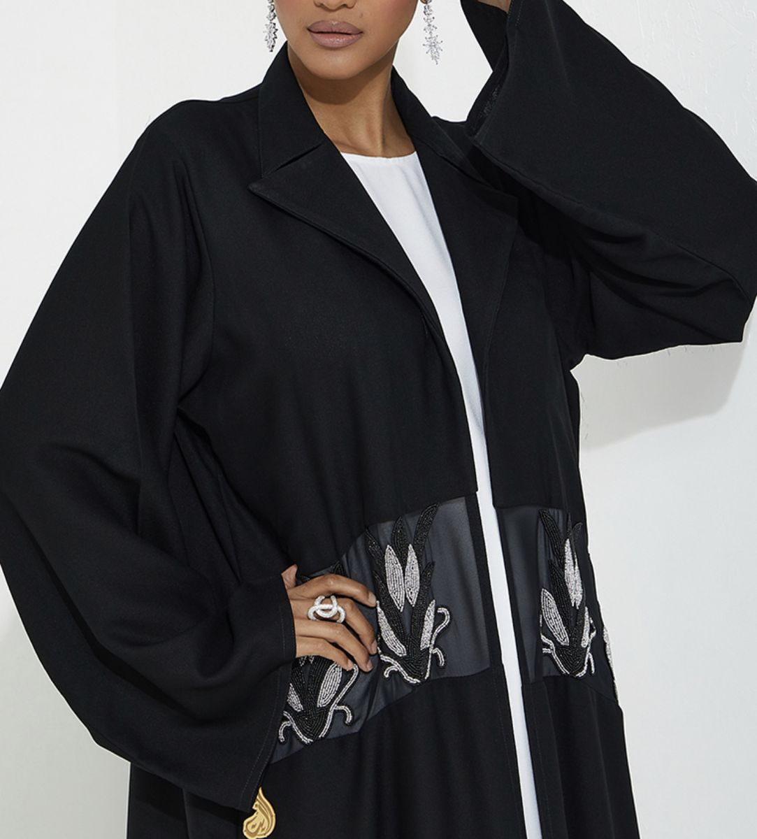 Rosette Abaya - Women's Abayas 3