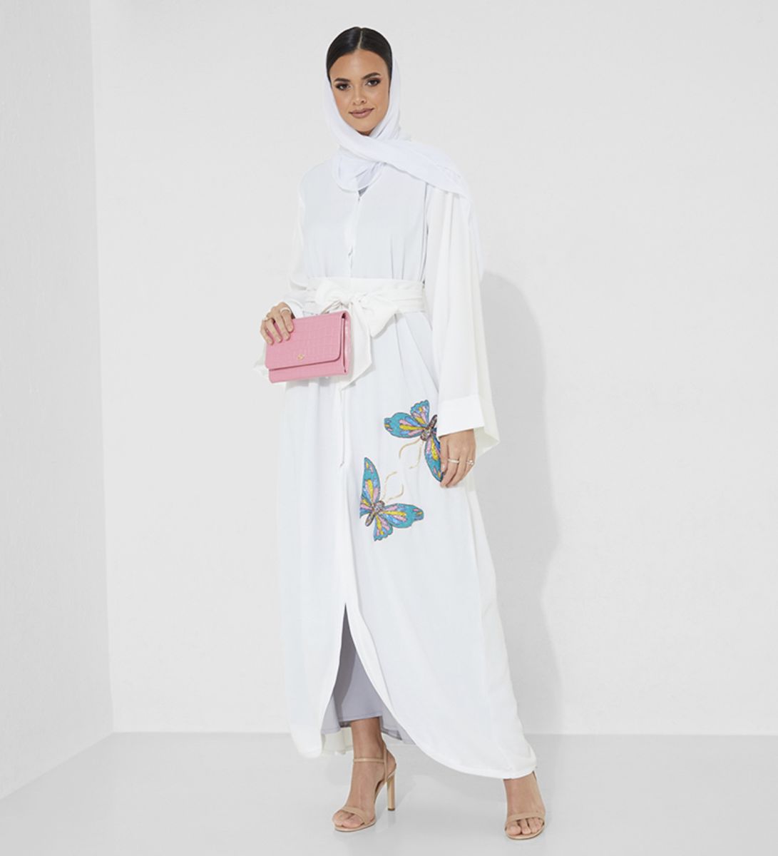 Rosette Abaya - Women's Abayas 1