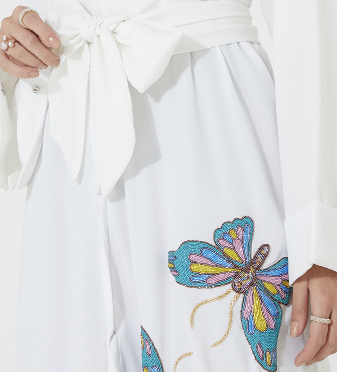 Rosette Abaya - Women's Abayas 3