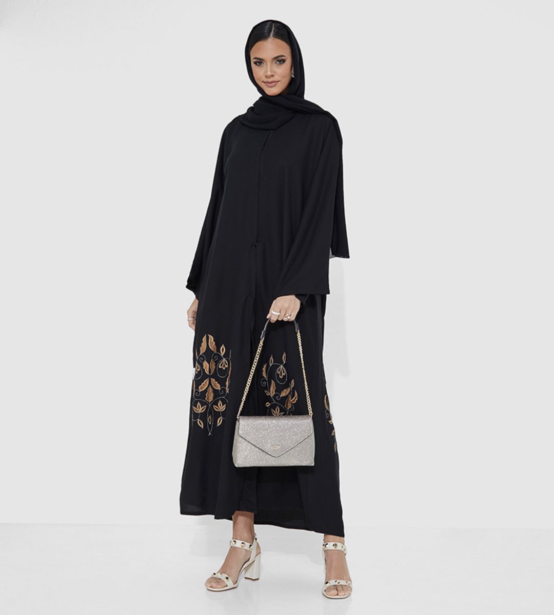 Rosette Abaya - Women's Abayas 1