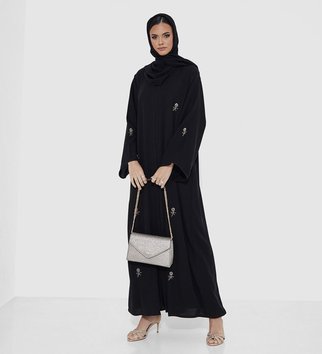 Rosette Abaya - Women's Abayas 3