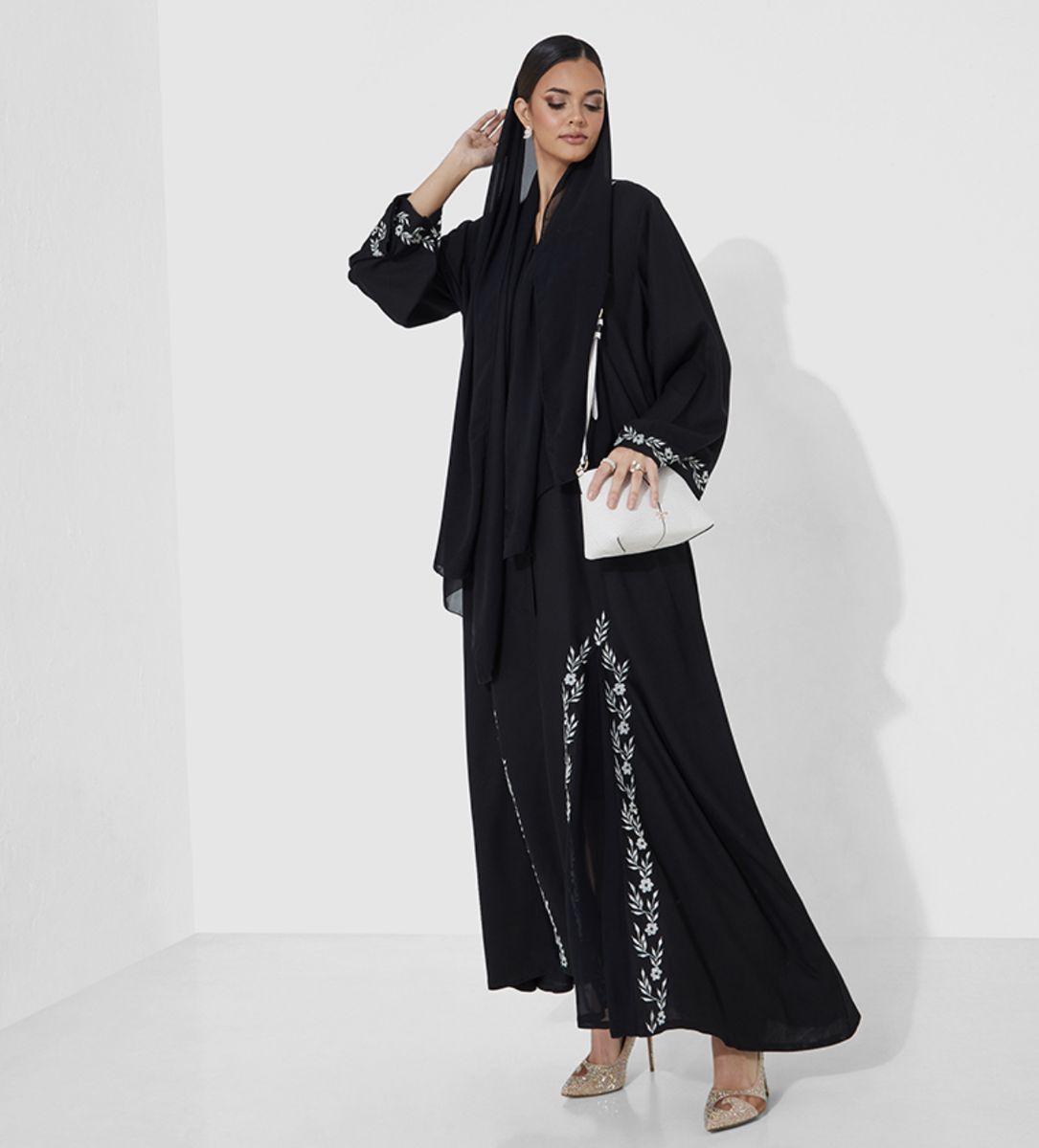 Rosette Abaya - Women's Abayas 3