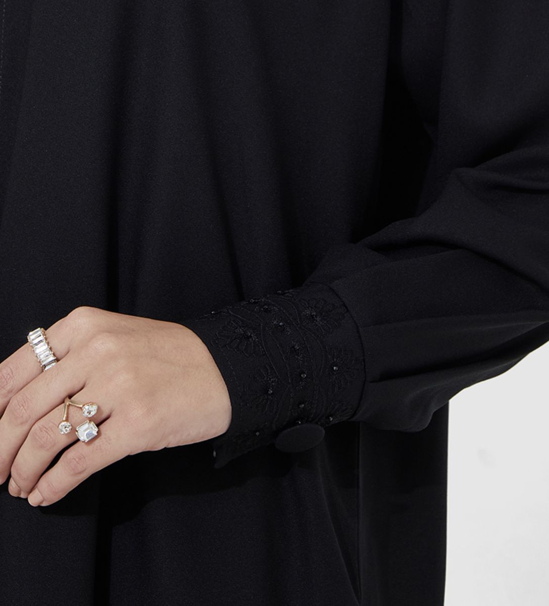 Rosette Abaya - Women's Abayas 1