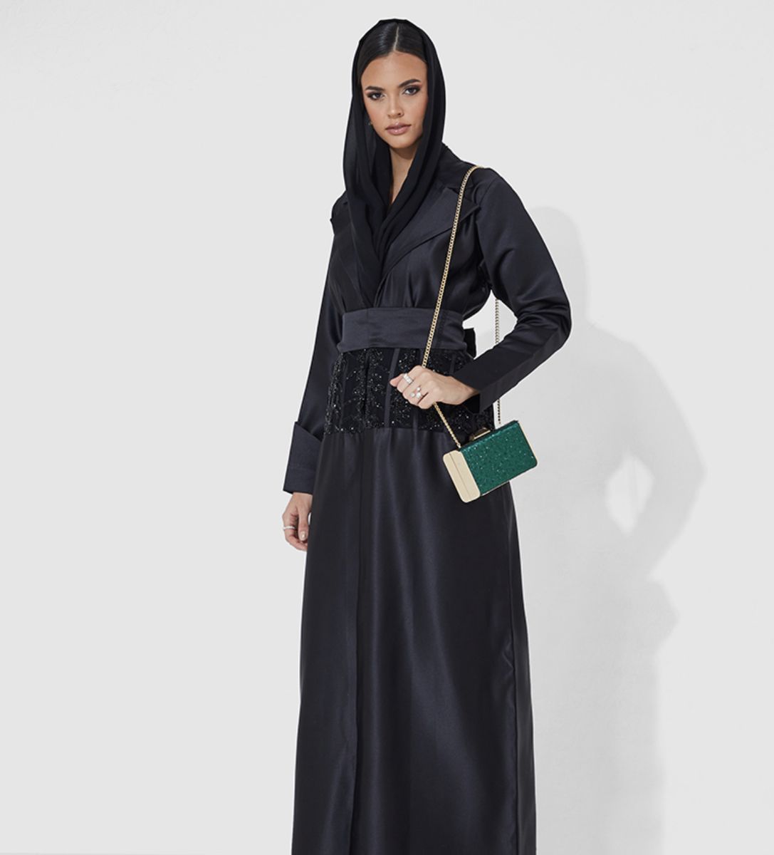 Rosette Abaya - Women's Abayas 1