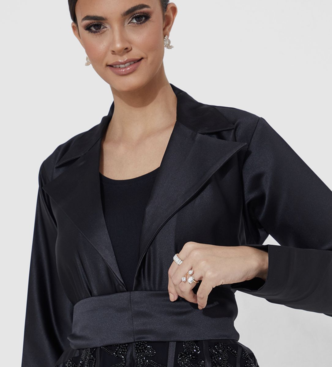 Rosette Abaya - Women's Abayas 3