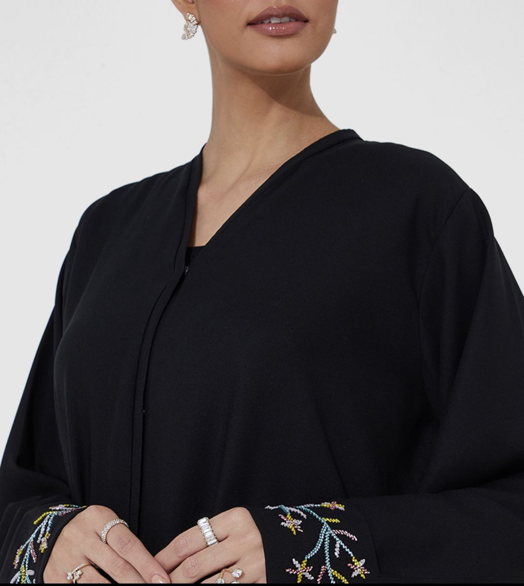 Rosette Abaya - Women's Abayas 1