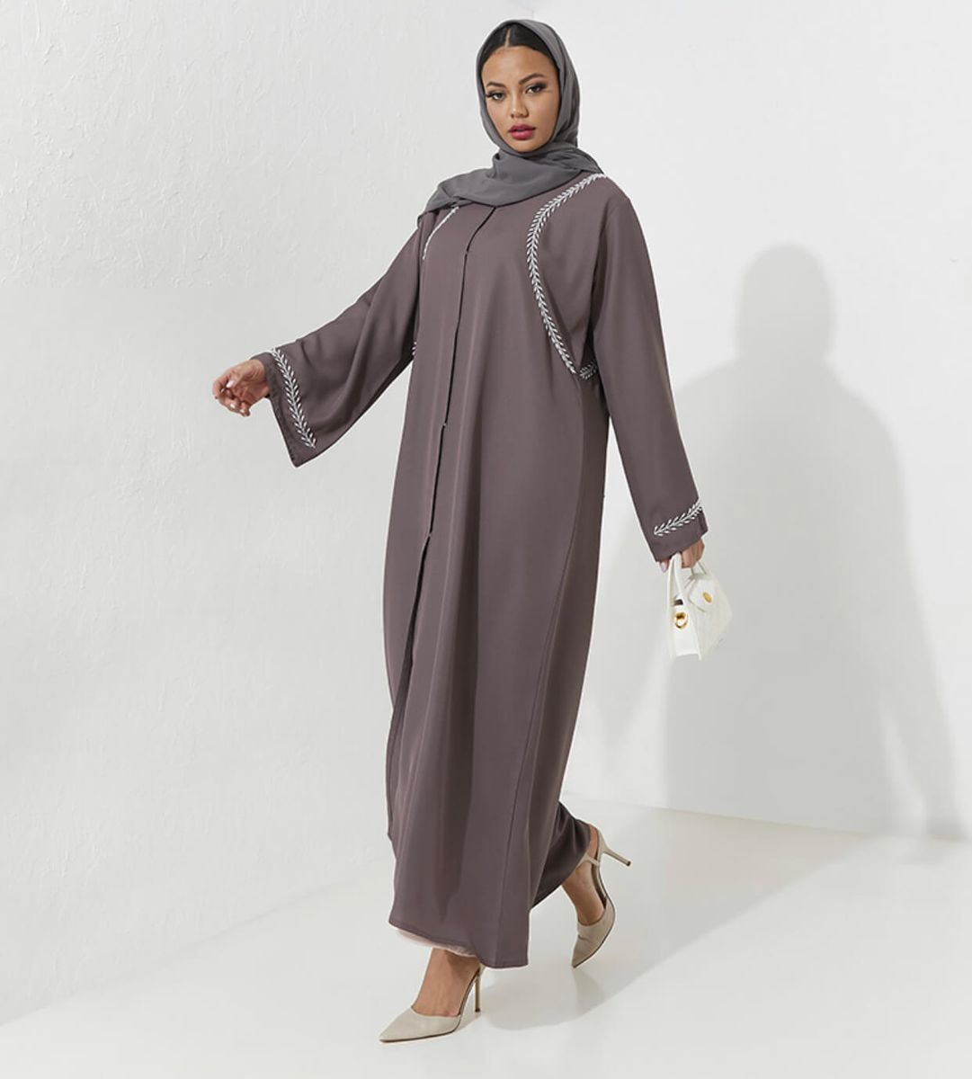 Rosette Abaya - Women's Abayas 3