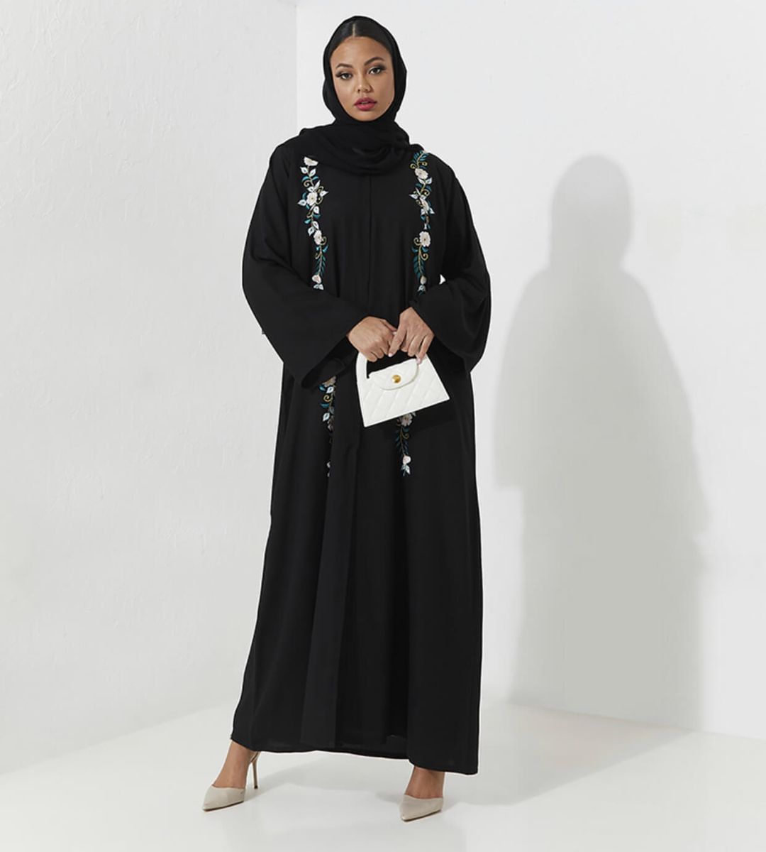 Rosette Abaya - Women's Abayas 3