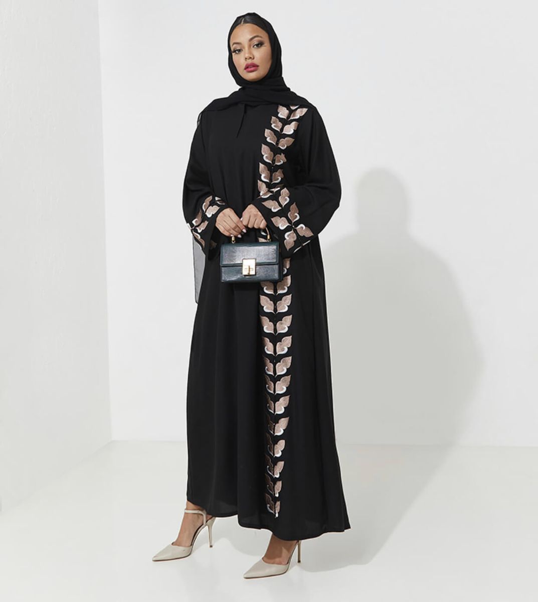 Rosette Abaya - Women's Abayas 3