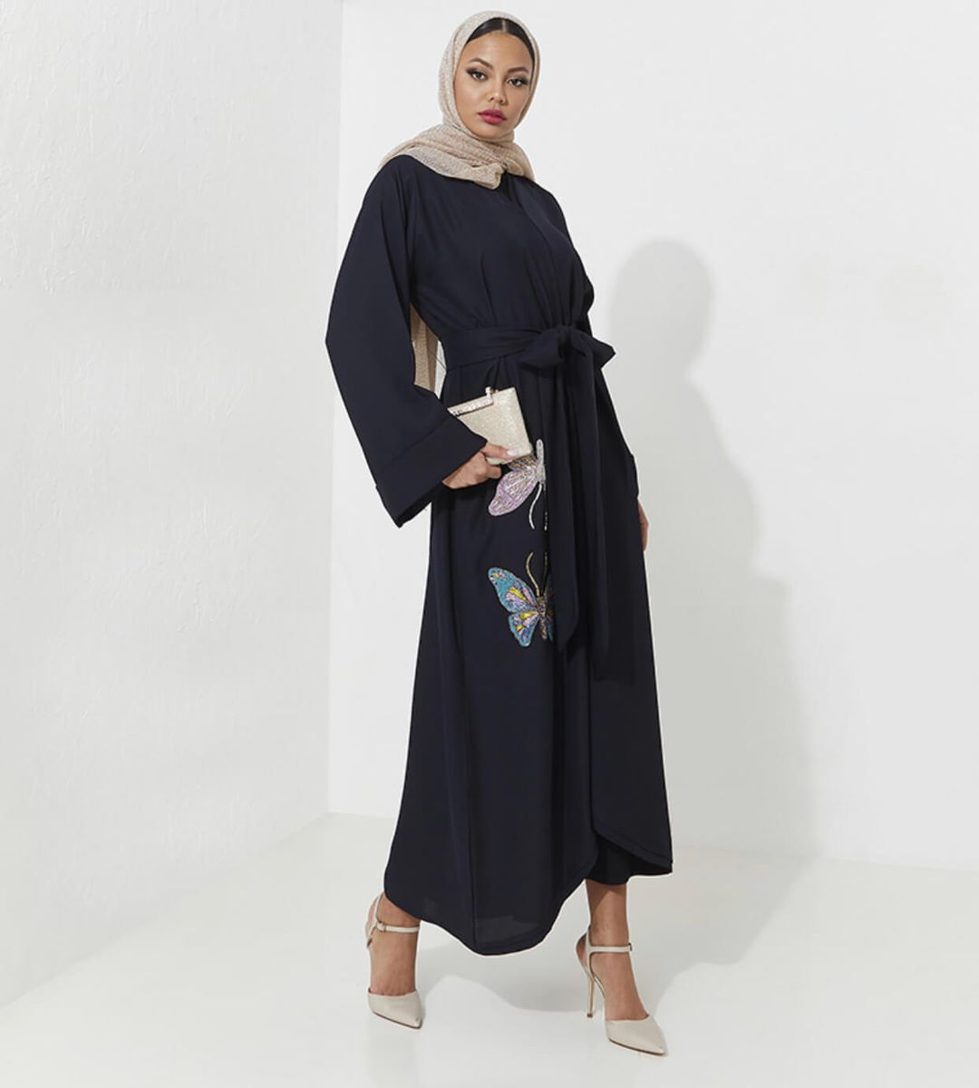 Rosette Abaya - Women's Abayas 3