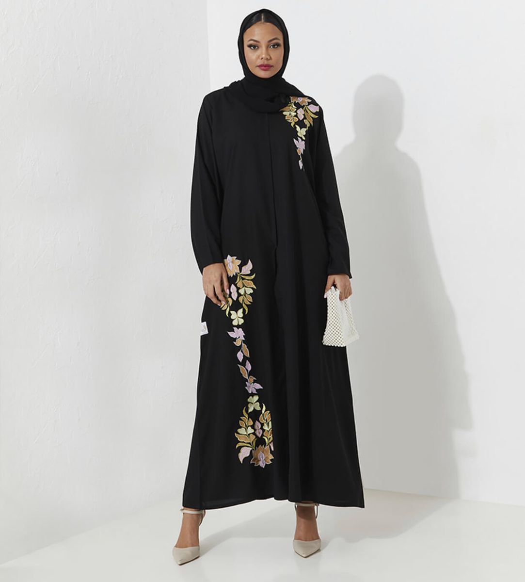 Rosette Abaya - Women's Abayas 3