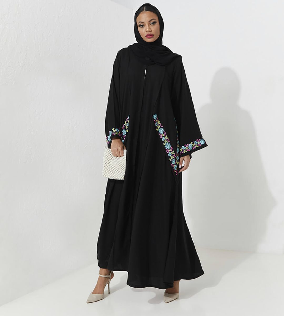 Rosette Abaya - Women's Abayas 3