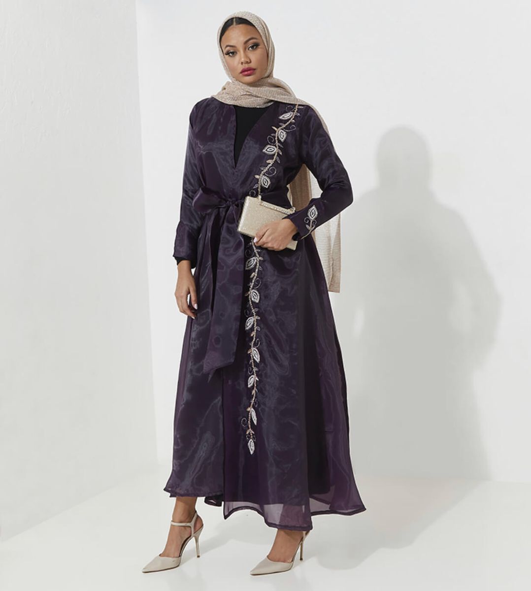 Rosette Abaya - Women's Abayas 3