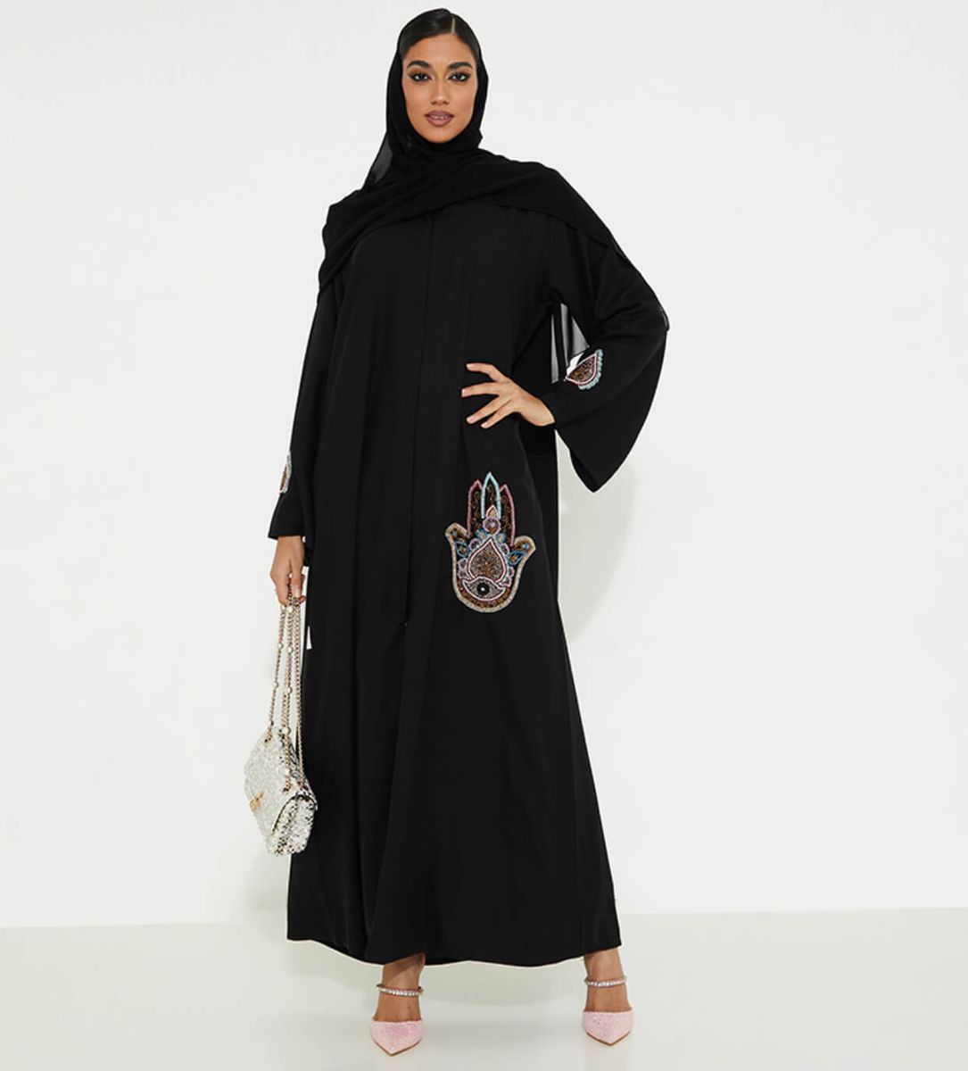Rosette Abaya - Women's Abayas 1