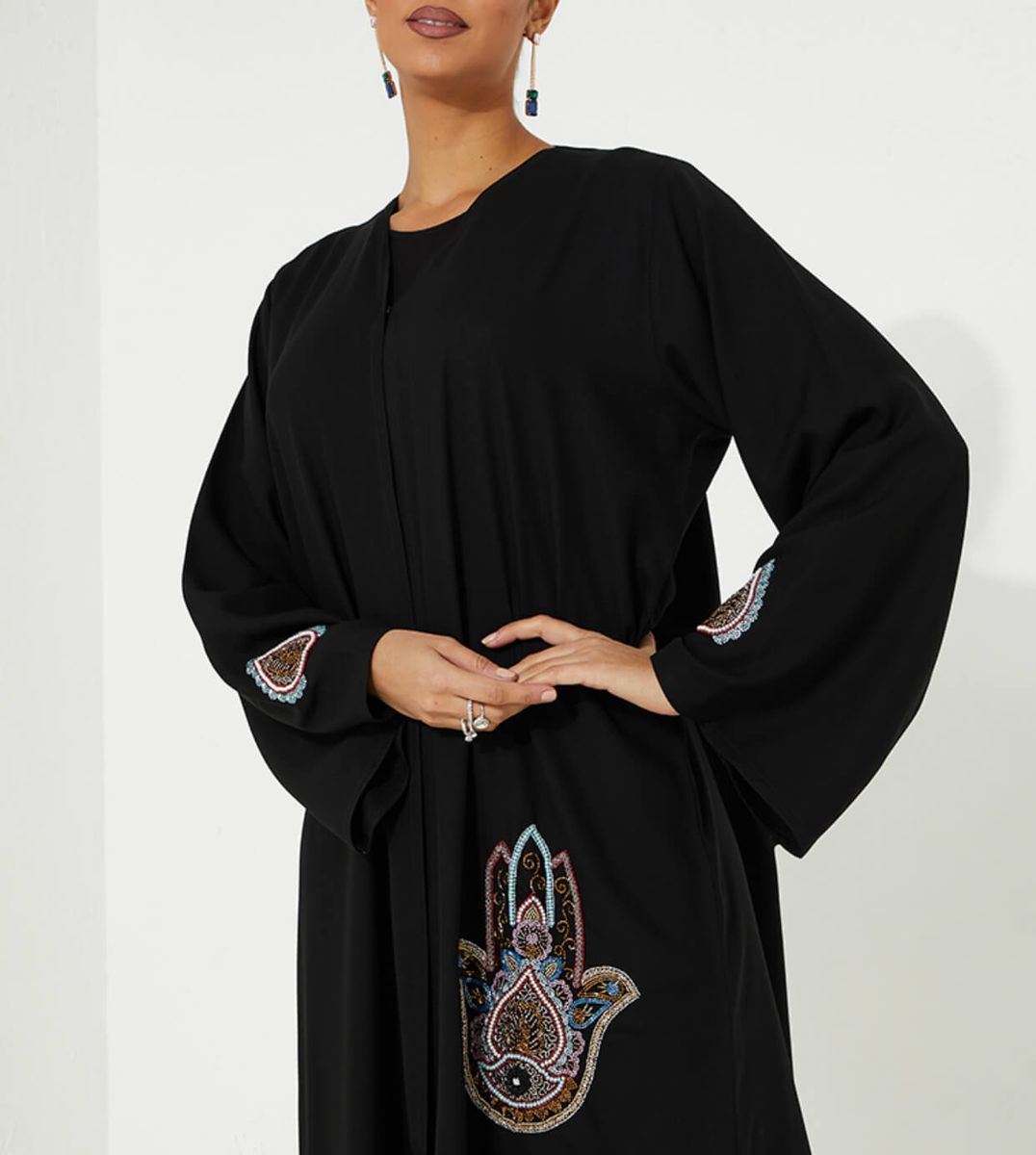 Rosette Abaya - Women's Abayas 3