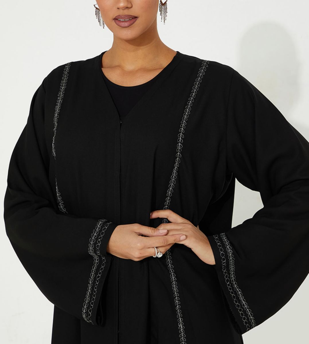 Rosette Abaya - Women's Abayas 2