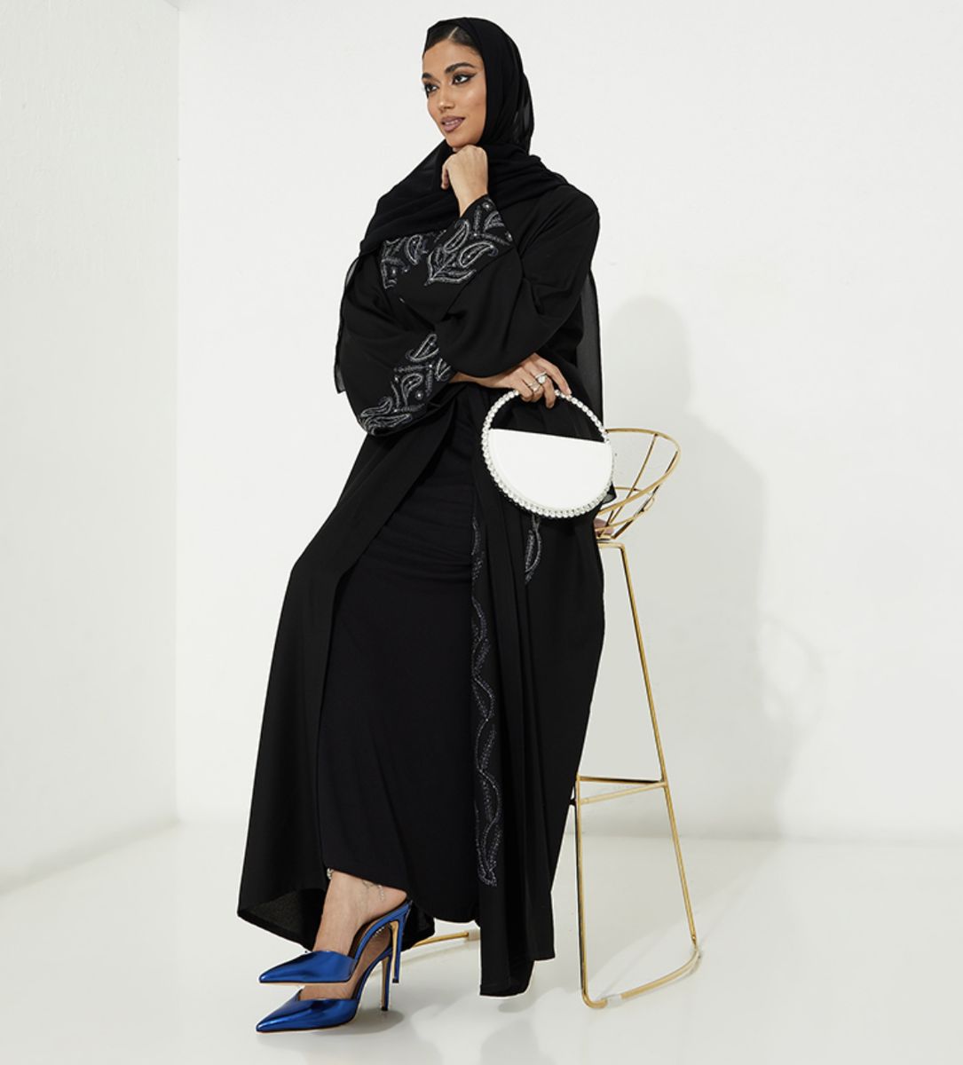 Rosette Abaya - Women's Abayas 3
