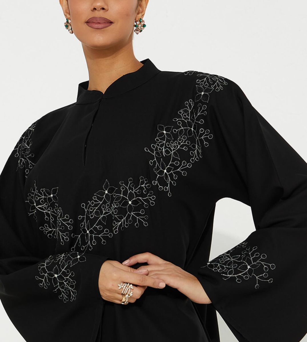 Rosette Abaya - Women's Abayas 2