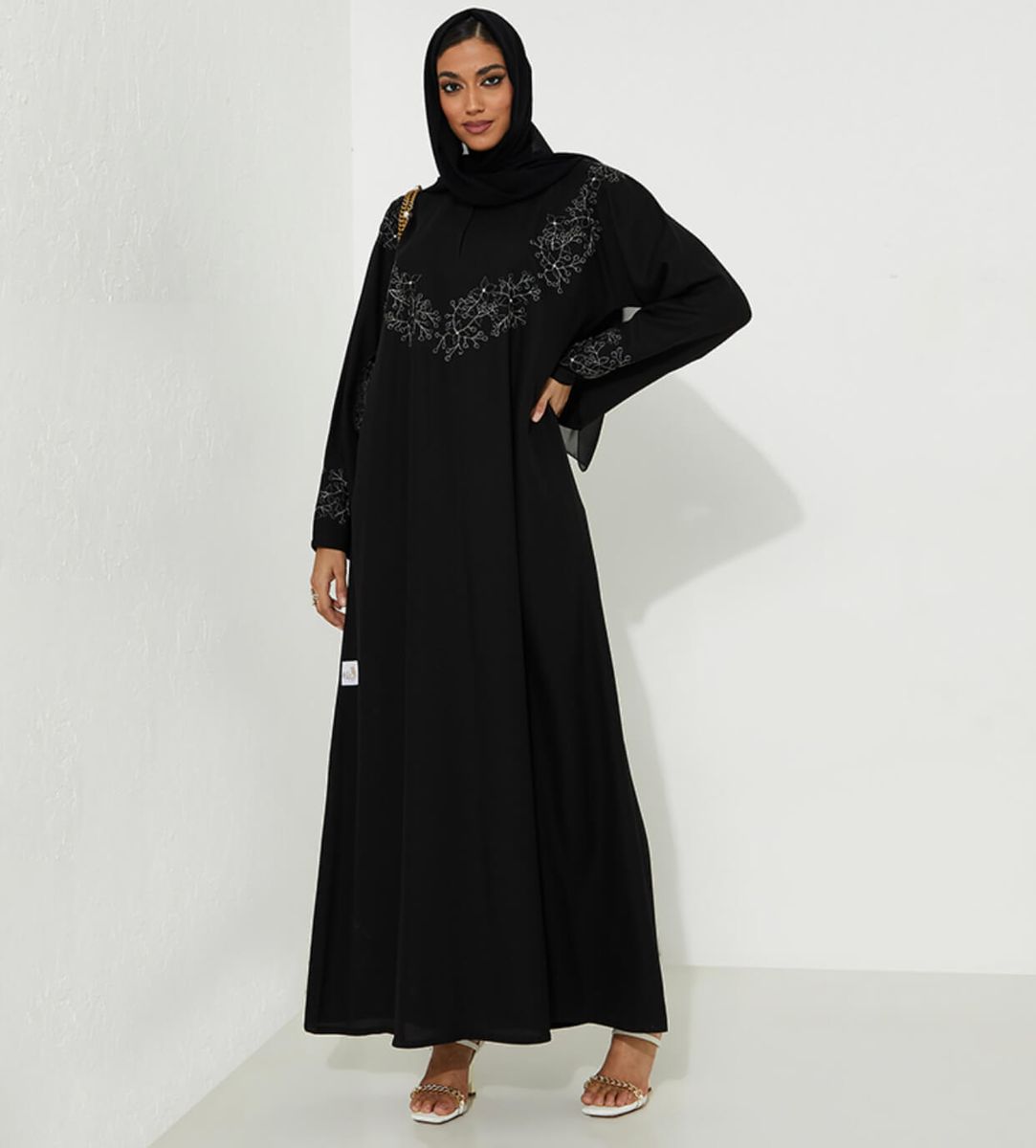 Rosette Abaya - Women's Abayas 3