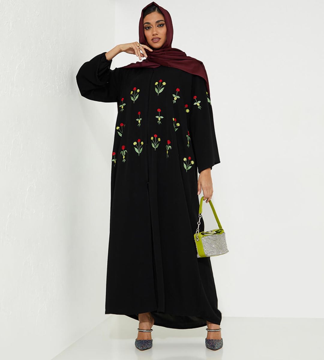 Rosette Abaya - Women's Abayas 3