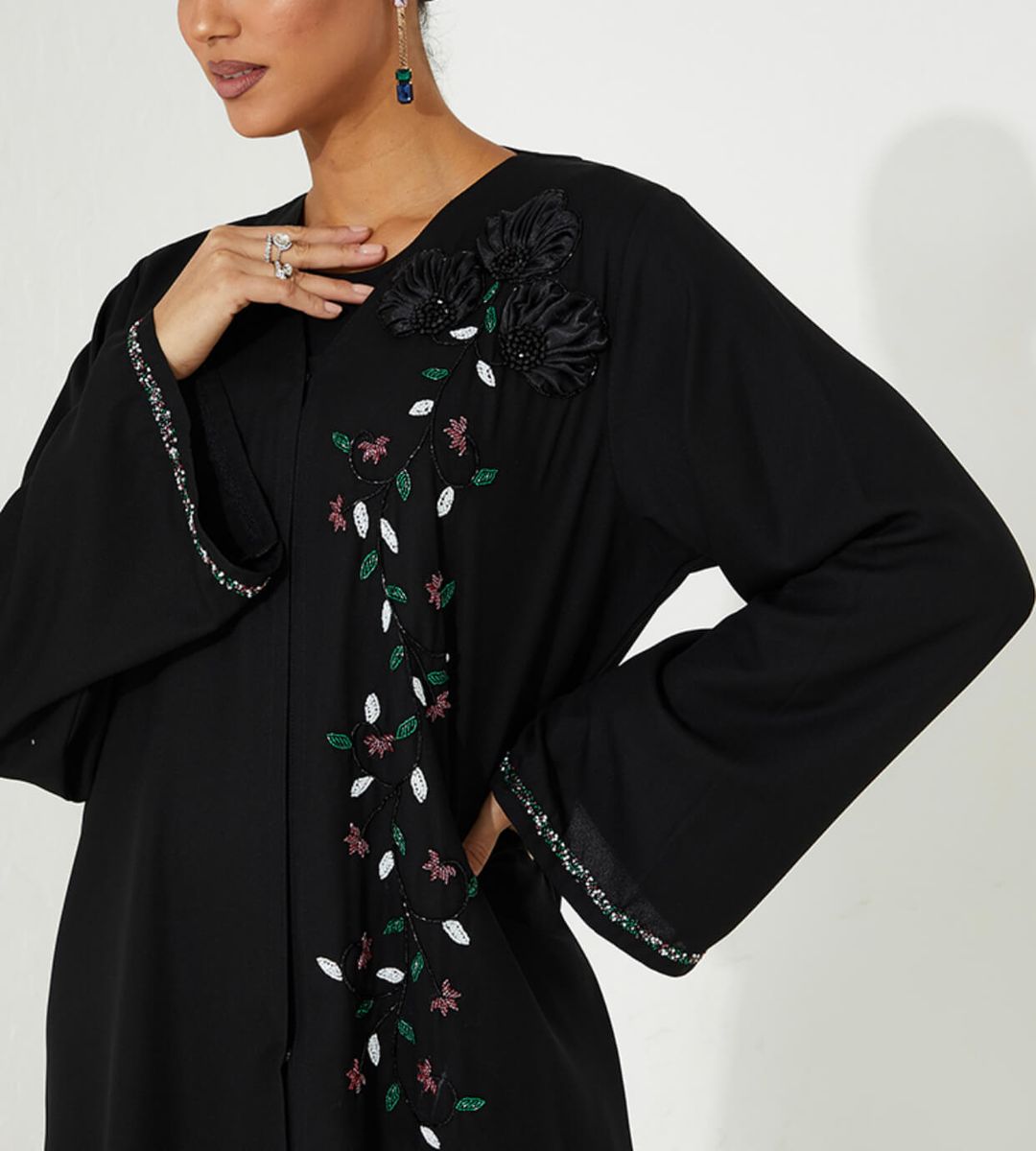 Rosette Abaya - Women's Abayas 2