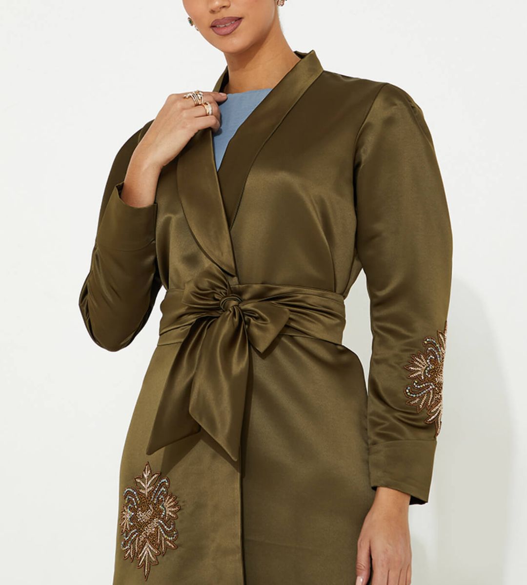 Rosette Abaya - Women's Abayas 2