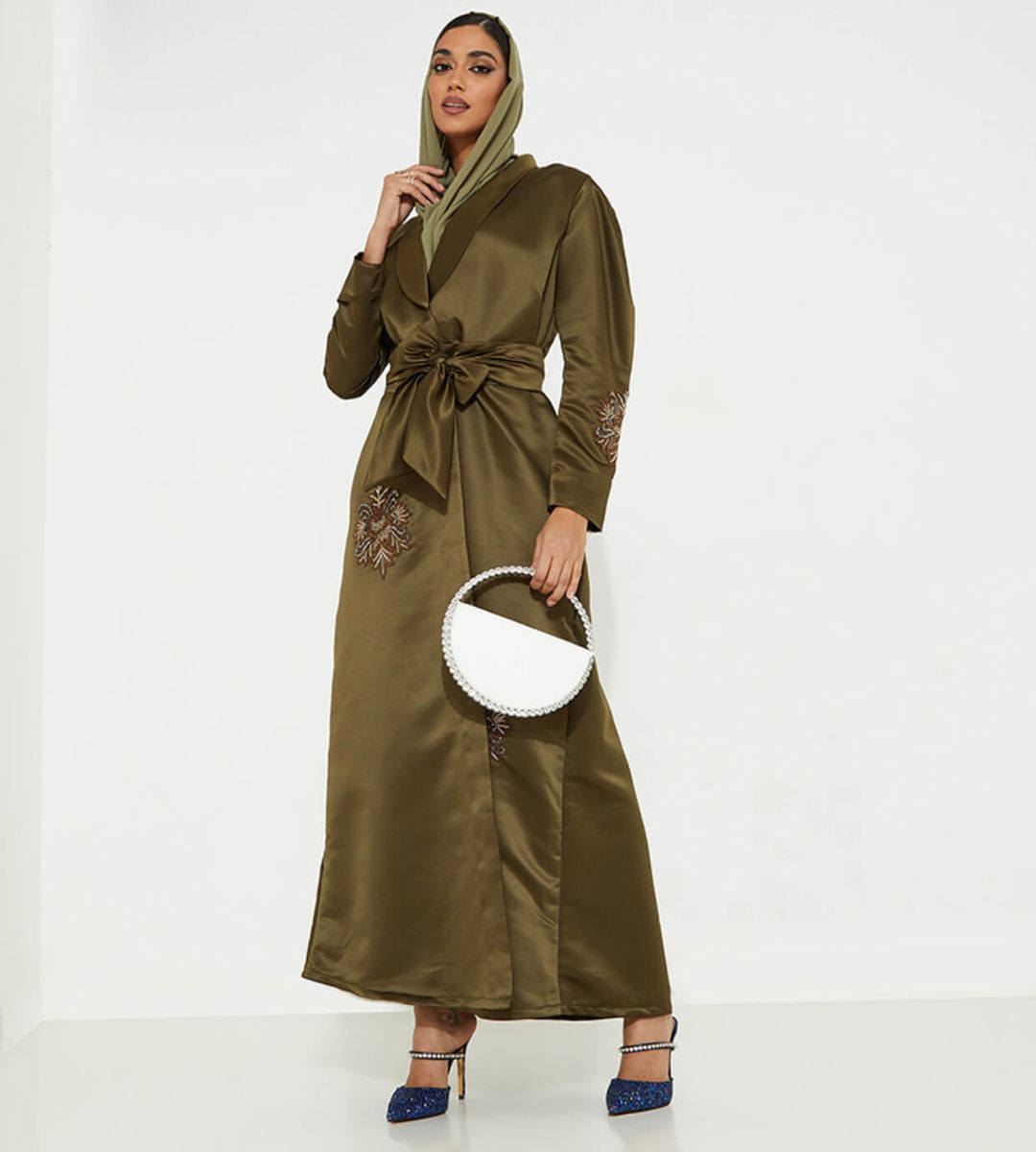 Rosette Abaya - Women's Abayas 3