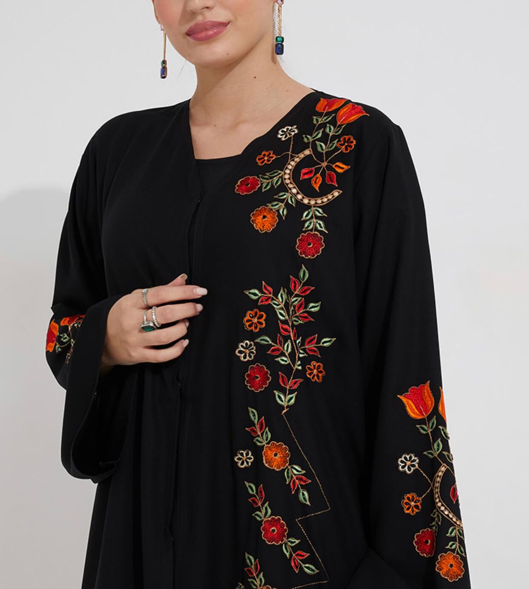 Rosette Abaya - Women's Abayas 2