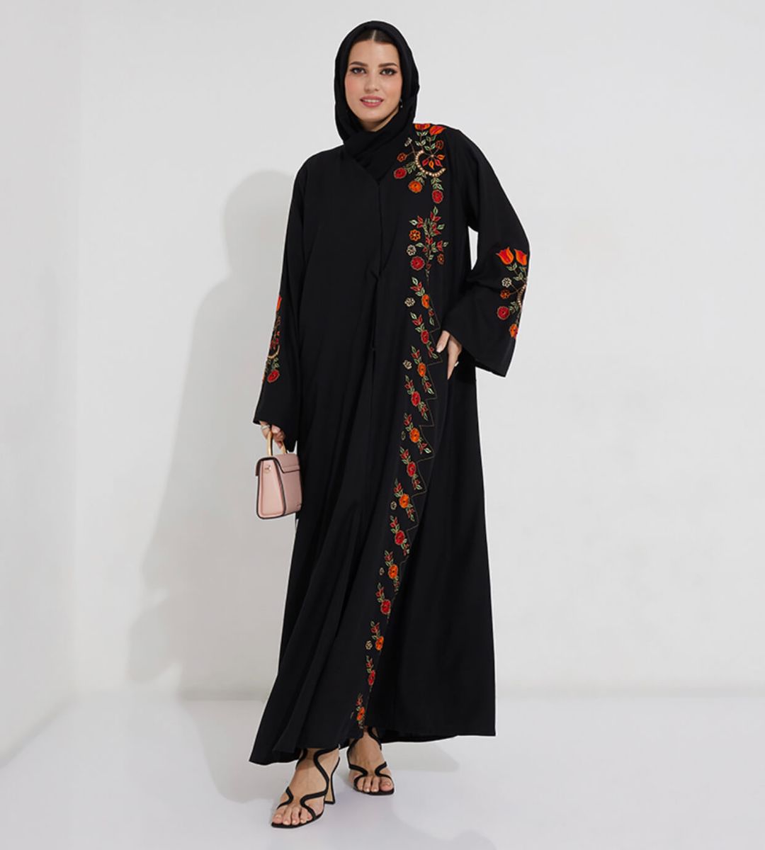 Rosette Abaya - Women's Abayas 3