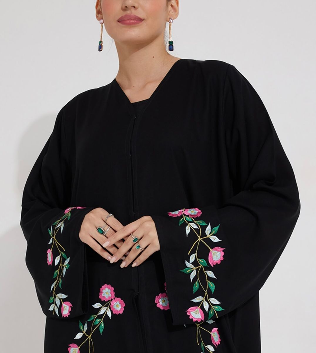 Rosette Abaya - Women's Abayas 2