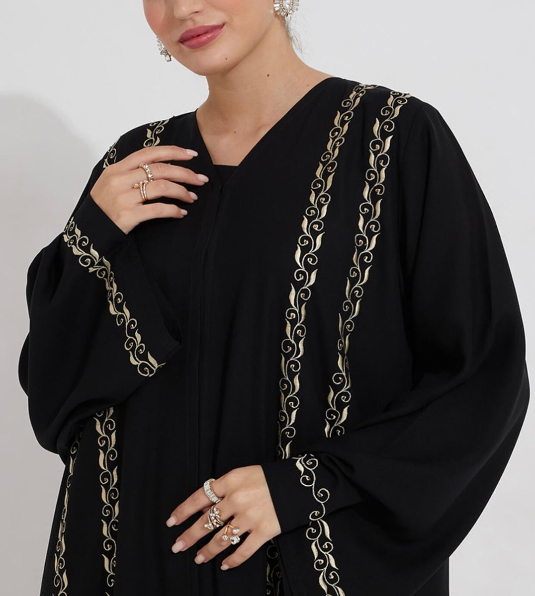 Rosette Abaya - Women's Abayas 2