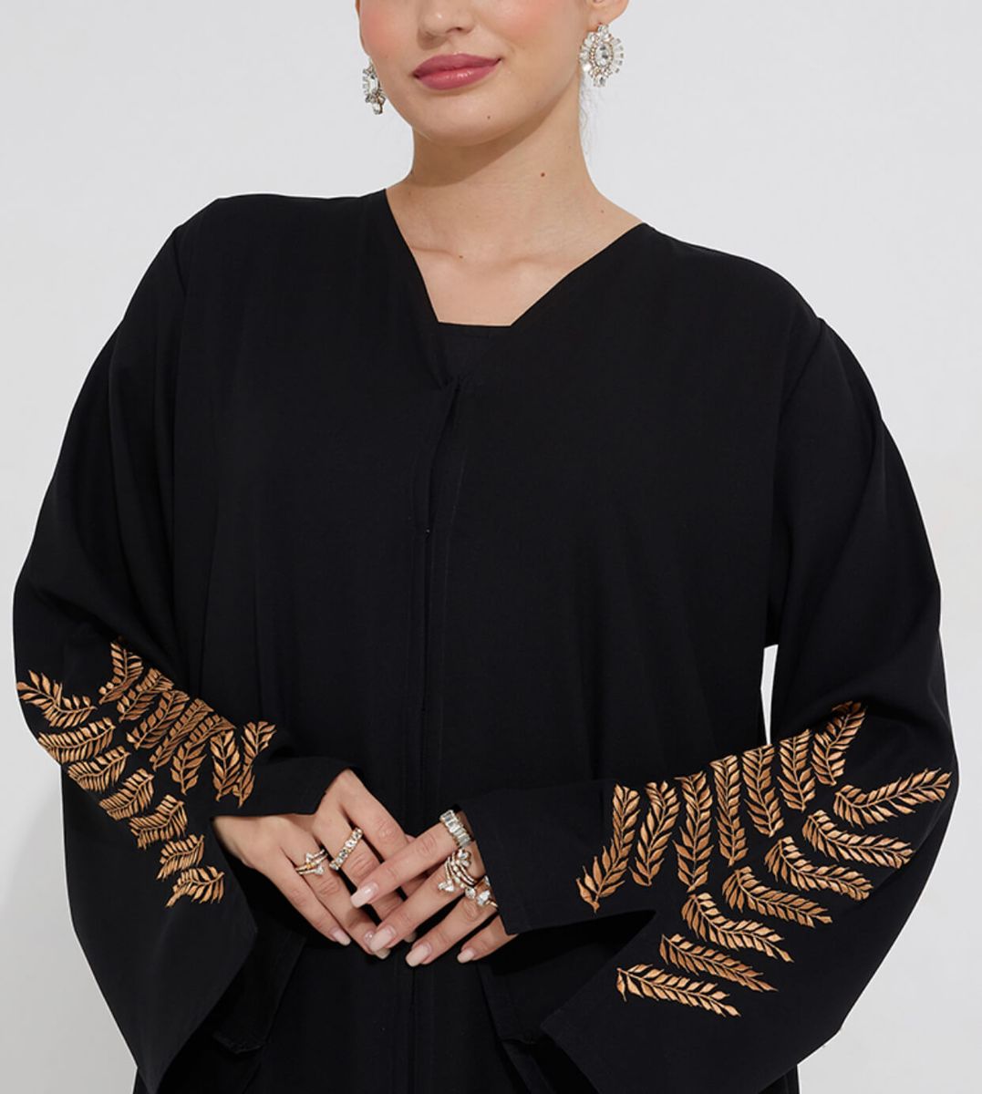 Rosette Abaya - Women's Abayas 1