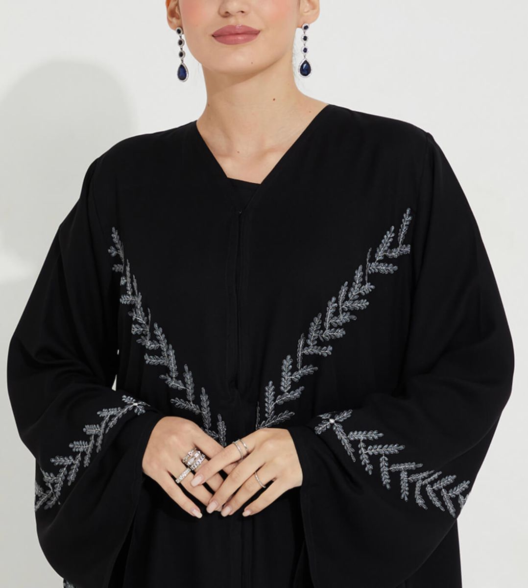 Rosette Abaya - Women's Abayas 2