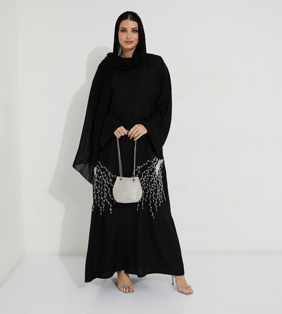 Rosette Abaya - Women's Abayas 3