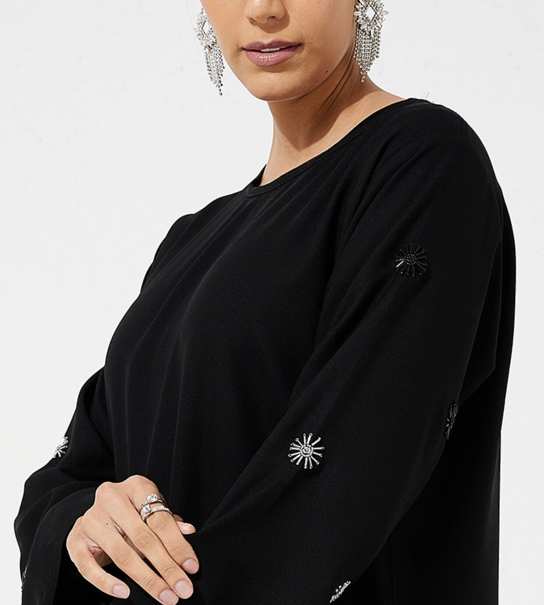 Rosette Abaya - Women's Abayas 2