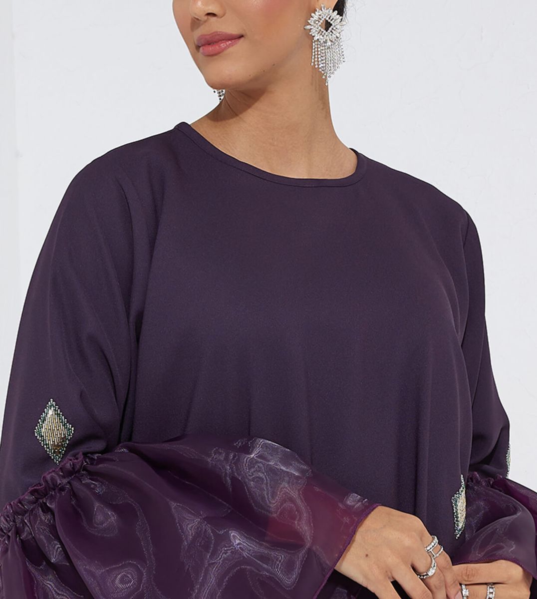 Rosette Abaya - Women's Abayas 1