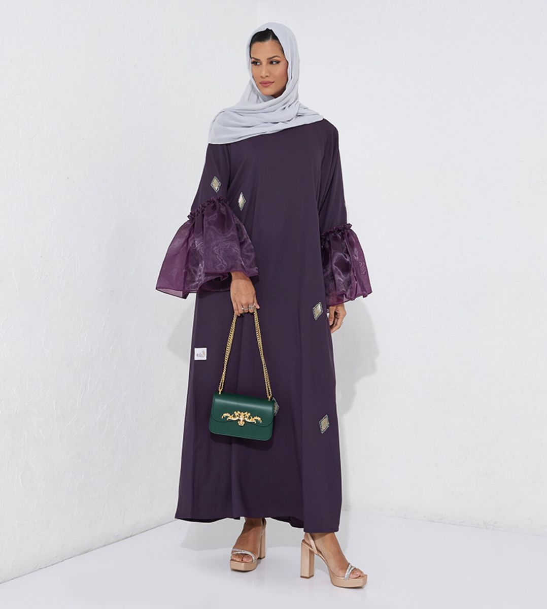 Rosette Abaya - Women's Abayas 2