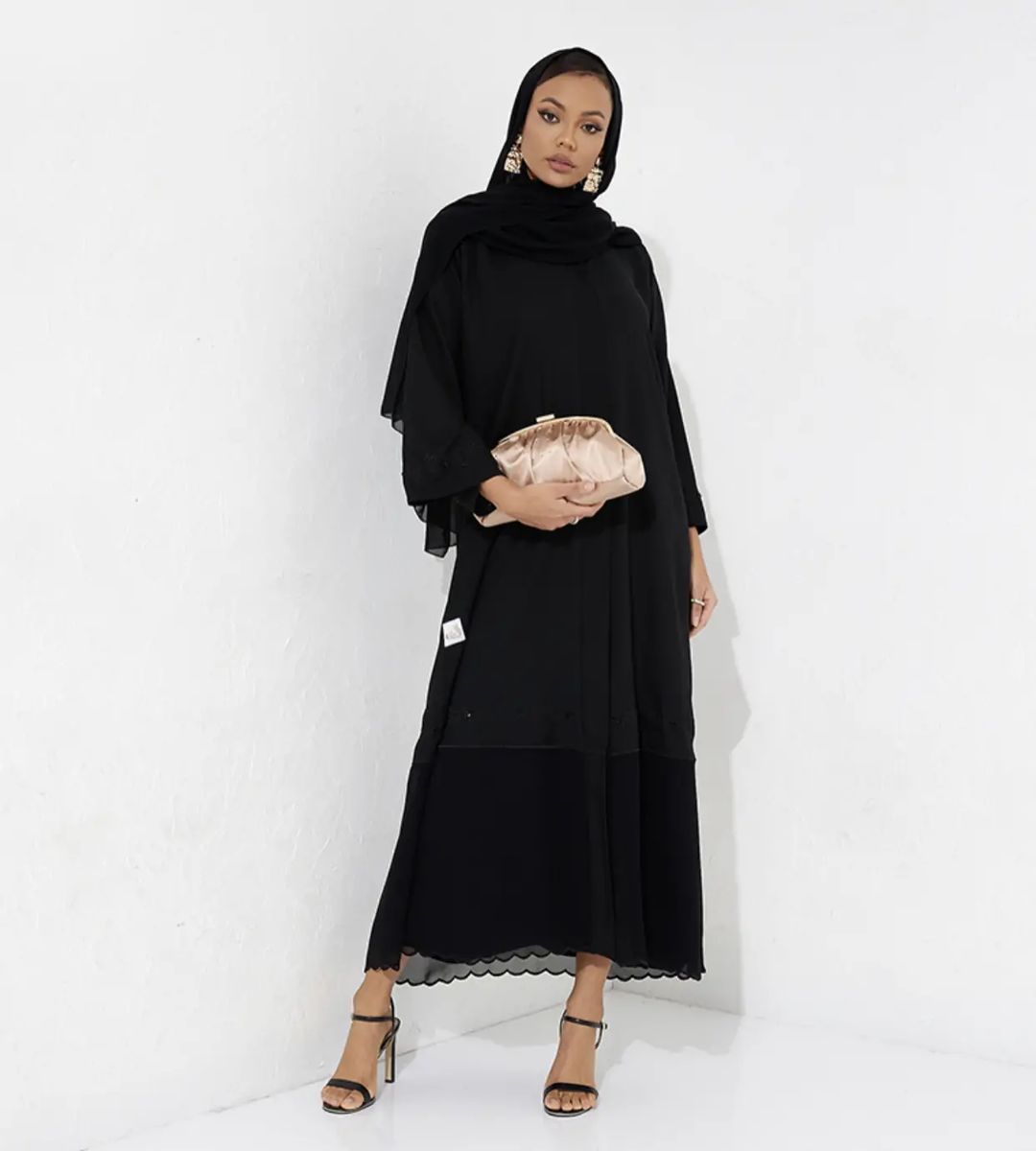 Women's Black 33-C Abaya - Abayas 3