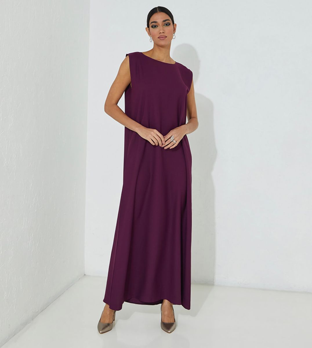 Purple Dress Women's Inner Purple - Dress - Maxi Dresses