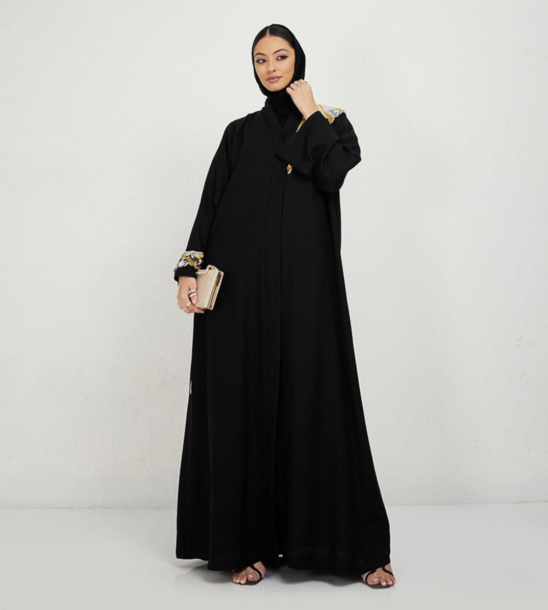 Golden Mermaid Abaya Women's Golden Mermaid Abaya - Abayas 2